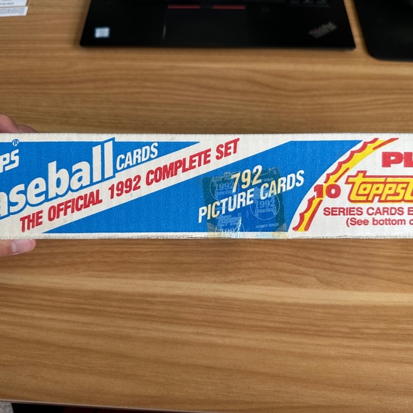 1992 TOPPS FACTORY SEALED OFFICIAL COMPLETE SET - 792 MLB BASEBALL CARDS - Picture 2 of 10